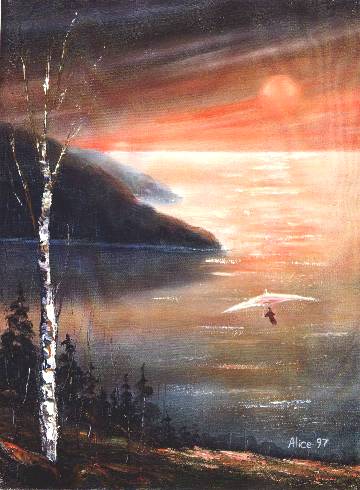 Le chemin de lumi�re par Alice